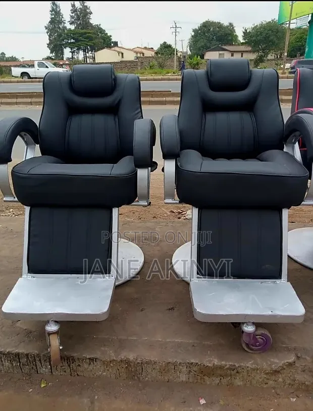 Viti vya Kinyozi - Vipya na Recliner - 1