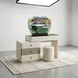 Modern Vanity Dressing Table with LED Lights - 3