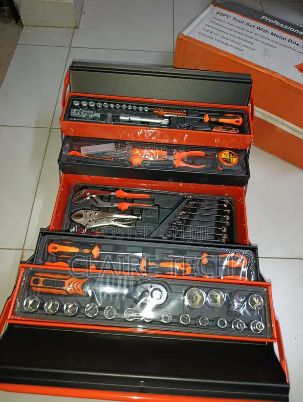 85-Piece Foldable Tool Kit - Home & Auto Repair - 1