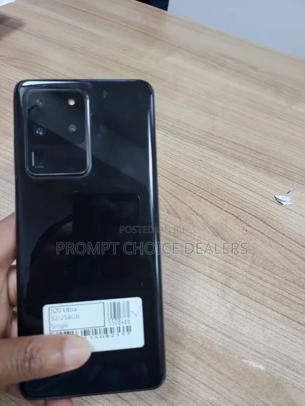 Samsung Galaxy S20 Ultra 5G 256GB Black - 1