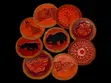 Premium Handmade Leather Coaster Mats (Seti ya 9) - 2