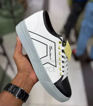 Santoni Milano Sneakers za Ngozi - Mpya Kabisa
