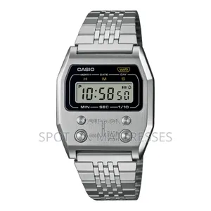 Casio Vintage Digital Watch yenye Vitufe Mbele