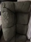 2 Seater Green Leather Loveseat Sofa - 3