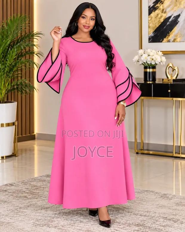 Maxi Long Sleeved Dress - 1