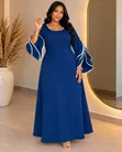 Maxi Long Sleeved Dress - 2