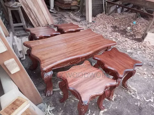 Heritage Glow Sun Drenched Mahogany Coffee Table - 1