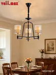 3-Tier Glass Chandelier - 3