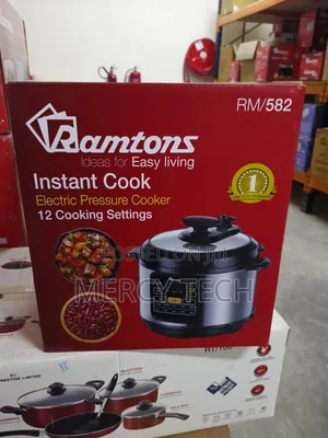 Ramtons RM/582 Instant Cook Pressure Cooker ya Umeme