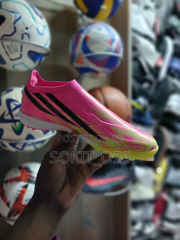 Adidas F50 Hyperfast Trainers za Watoto - 1