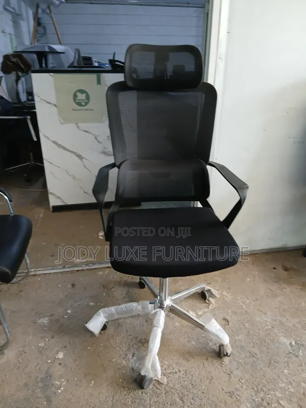 Ergonomic Office Chair with Headrest - Brand New - 1
