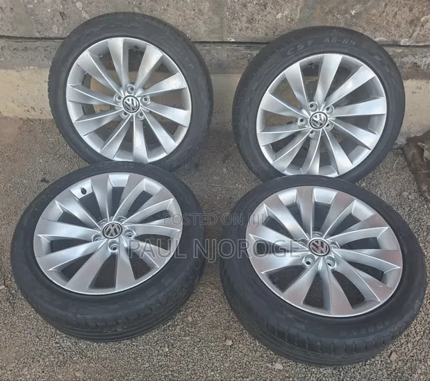 Magurudumu ya VW 18-inch Design ya Interlagos na Matairi Mapya Kabisa - 1