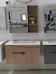 Bathroom Cabinet with Mirror - 1
