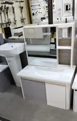 Bathroom Cabinet with Mirror - 3