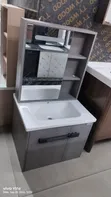 Kabati la Vanity la Bafu Jipya na Kioo - 2