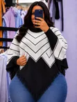 Ponchos za Joto za Ukubwa Bure na Mikono - 2