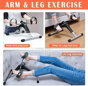Foldable Arm and Leg Pedal Exerciser Mini Bike