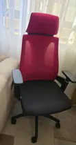 Kiti cha Ofisi cha Dignity Furniture Ergonomic - Chekundu/Cheusi - 2