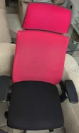 Kiti cha Ofisi cha Dignity Furniture Ergonomic - Chekundu/Cheusi - 5