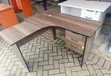 Boss Office Products L-Shaped Executive Desk (1.2m) - 2