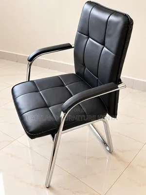 Kiti cha Mgeni cha Kifahari cha Ofisi chenye Mgongo Mrefu