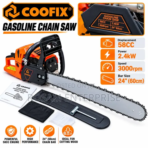 Coofix Chainsaw ya Petroli - 1