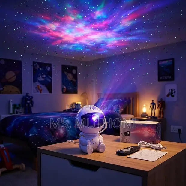 Astronaut Nebula Night Light - 1