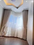 Harsh Gray Curtains and Sheers with Hooks - 2