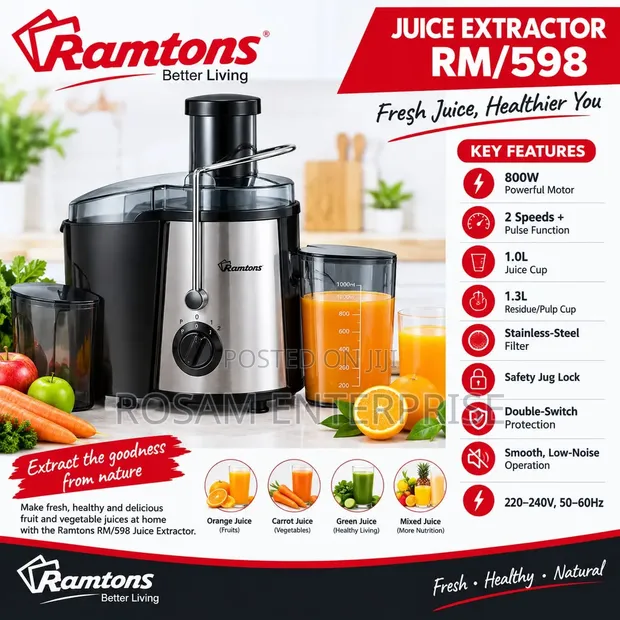 Ramtons Commercial Juicer - 1