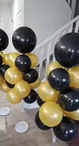 Black Gold Balloons - 1