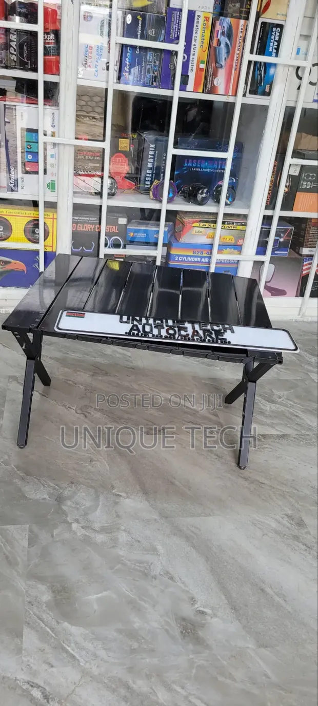 Meza ya Kukunja ya Kambi ya 60cm kwa Matumizi ya Nje - 1