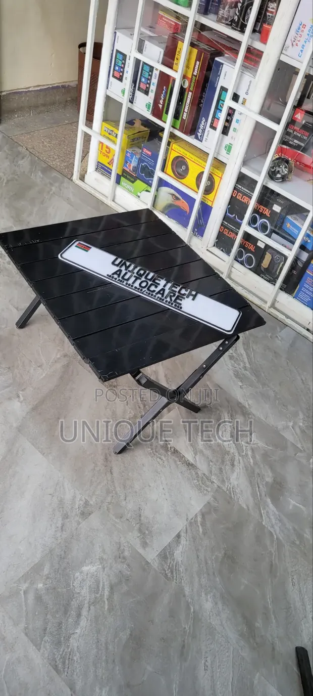 60cm Portable Folding Camping Table - 1