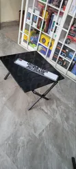 Meza Kubebeka ya Kambi ya Kukunja ya 60cm - 1