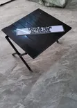 Meza Kubebeka ya Kambi ya Kukunja ya 60cm - 2