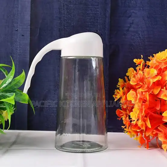 Auto-Flip Oil Dispenser Jar with Spray - 630ML - 1