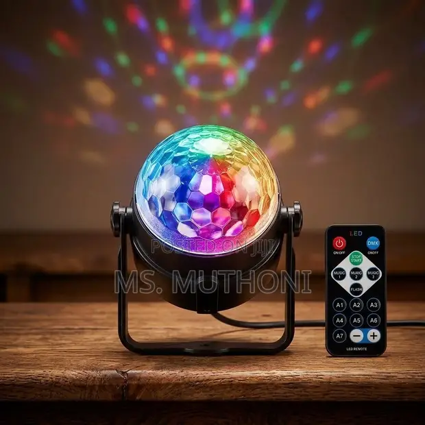 LED Party Strobe Light - Sound Activated - 1