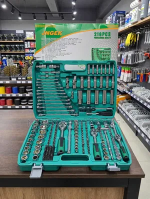 216-Piece Mechanic Wrench & Socket Tool Kit