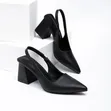 Back Slit Heels za Mtindo - 2