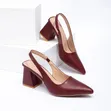 Back Slit Heels za Mtindo - 3