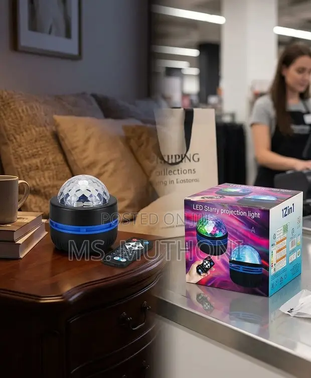 Mwanga wa Usiku wa Cosmic 4K wa Ubora wa Juu - 1