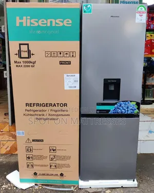 Hisense Fridge 230L Double-Door No Frost na Freezer Chini