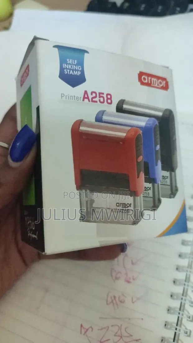 Company Rubber Stamps - Custom Self-Inking - 1
