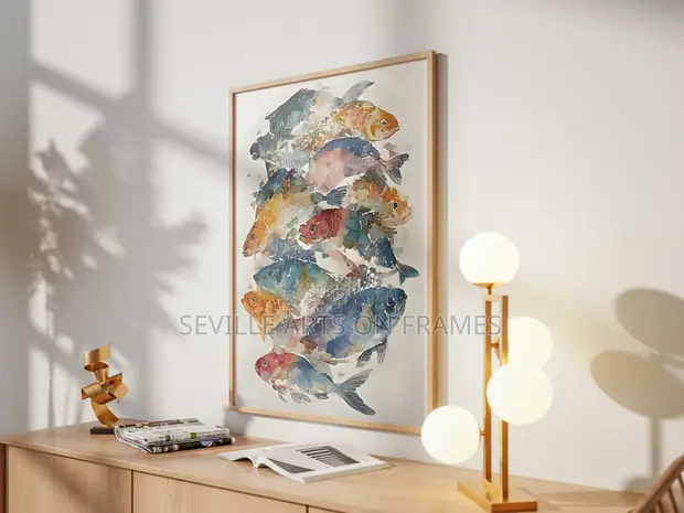 Seville Canvas Arts "Colors of Aqua" - 1