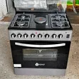 Nunix 60x80 4 Gas + 1 Electric Cooker - 1