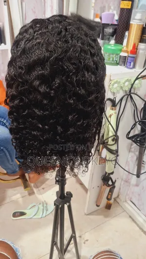 Wig ya Nywele za Binadamu - Inchi 12
