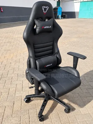 Kiti cha Michezo cha Ergonomic Nyeusi