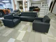 Premium Leather Executive Office Sofa Set 3+1+1 - 4