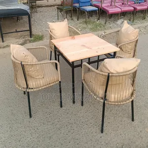 Set ya Mkahawa wa Nje/Balcony - Beige
