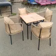 Set ya Mkahawa wa Nje/Balcony - Beige - 1