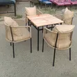 Set ya Mkahawa wa Nje/Balcony - Beige - 2